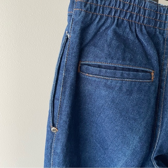 Vintage Wrangler Denim Jeans High Rise Longline Size 30 Tall 70s 80s - Picture 2 of 12